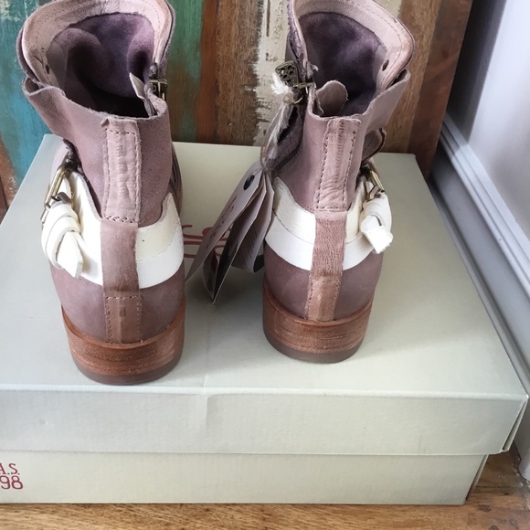 A.S.98 Ravenswood textured leather ankle boots - Picture 6 of 10